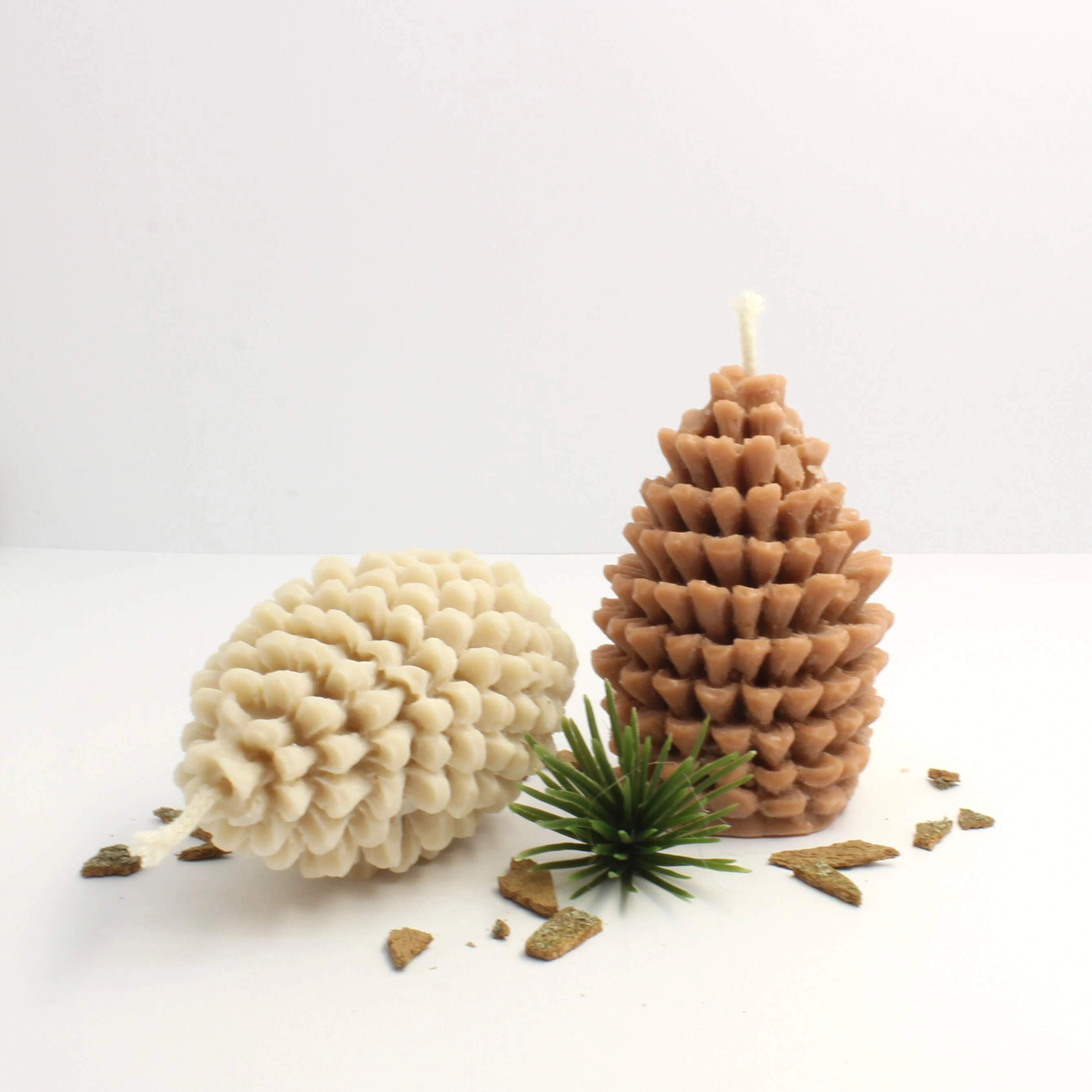 Pine Cone Candle